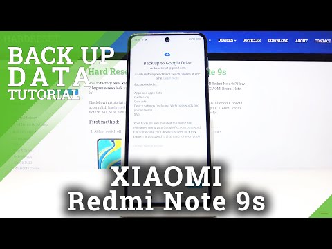 How to Use Google Backup on Xiaomi Redmi Note 9s – Transferring Data