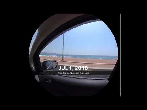 Les Grandes Corniches, Cote d'Azur, French Riviera: 1 July 2018