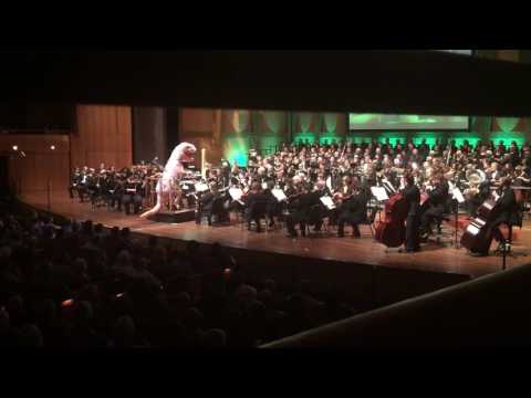 The Memphis Symphony orchestra a salute to John Williams Jurassic Park theme