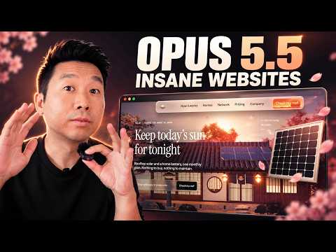 Opus 5.5 Is INSANE for Web Design (Complete Guide) thumbnail