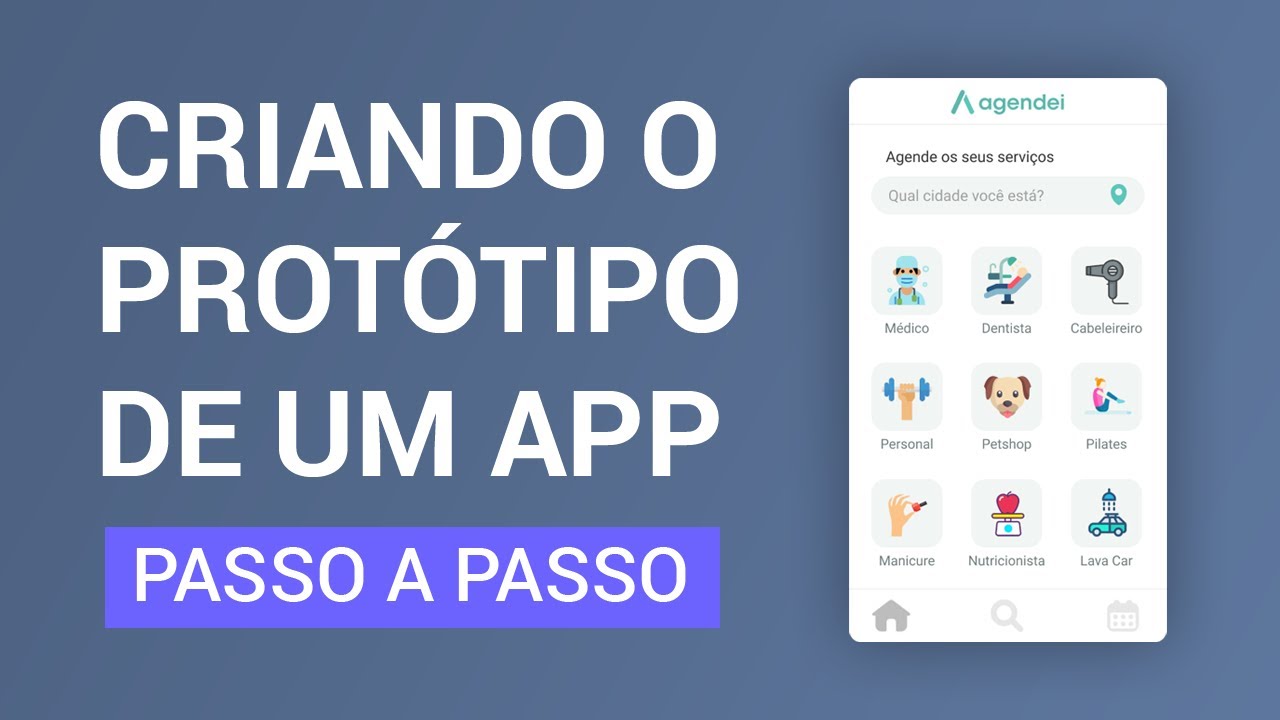 Como criar o protótipo completo de uma aplicação usando o Figma (app da Semana Mobile)