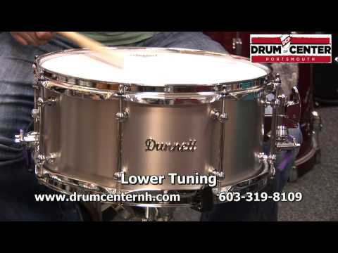 Dunnett Titanium Snare Drum - 6.5x14