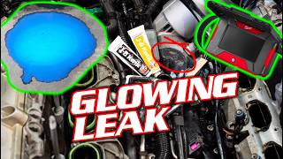 ⭐ How to Find ANY Oil Leak (Milwaukee M12 Borescope + UV Dye)