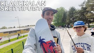 Skeittipuistot Suomessa: Klaukkalan parkki testissä Aapo Olervon kanssa