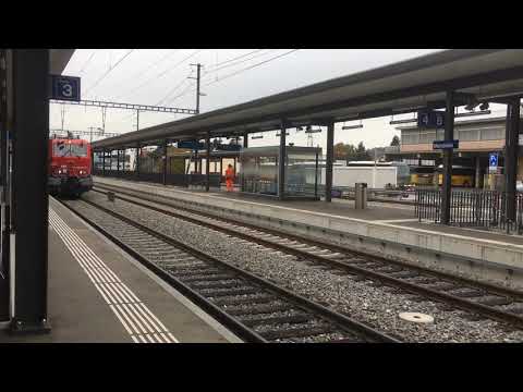 Mendrisio: treno di spegnimento e di salvataggio SBB CFF FFS