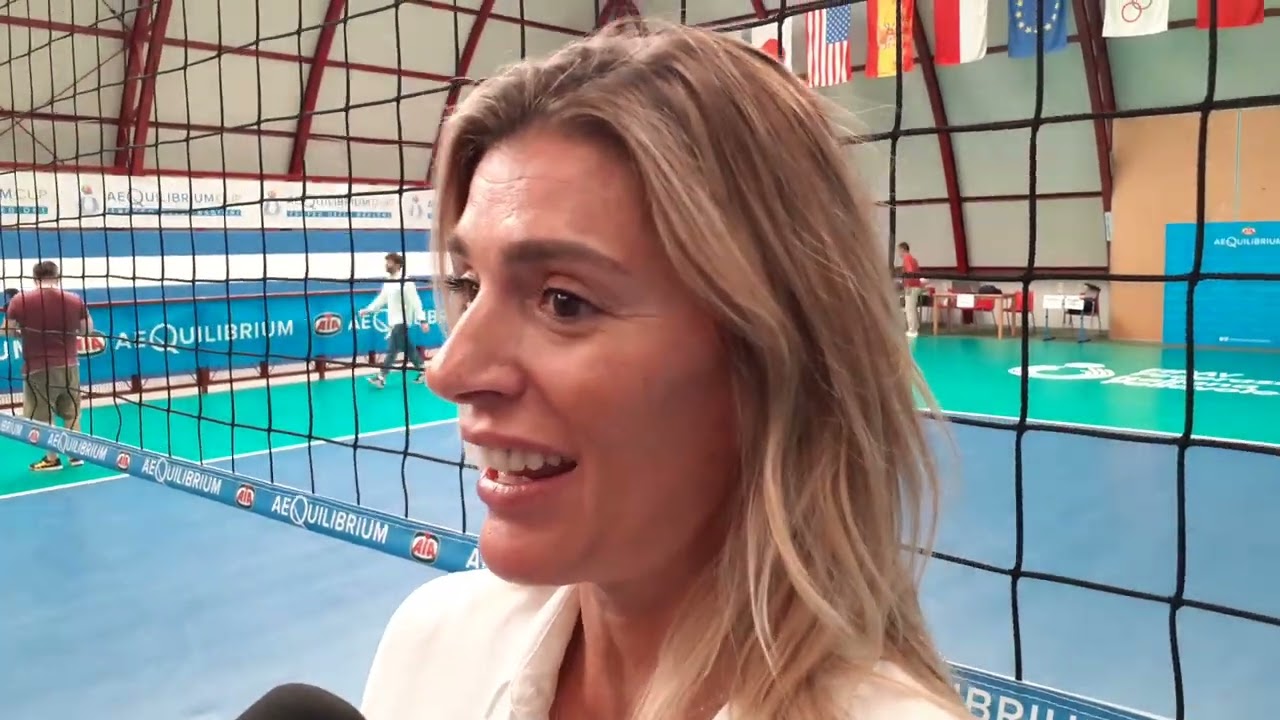 L’ex campionessa di pallavolo Francesca Piccinini a Campobasso