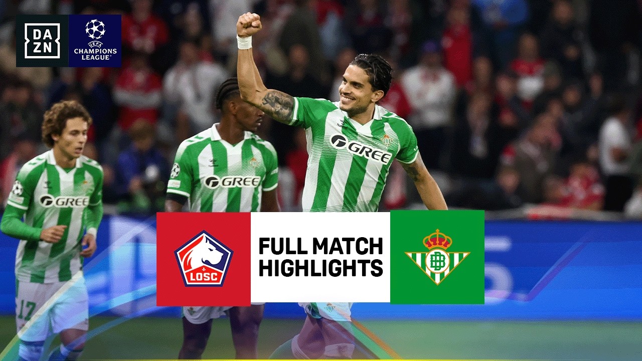 Lille vs Real Betis | UEFA Champions League Highlights | Matchday 1 | 2026-2027