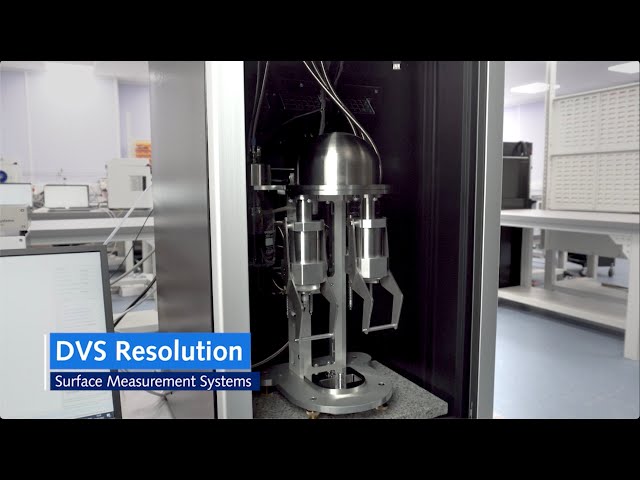 Präzise Messung von Feuchtigkeitsaufnahme und Lösungsmittelwechselwirkung in Feststoffen