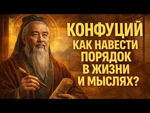 КОНФУЦИЙ: Как навести ПОРЯДОК в Жизни и Мыслях? 5 МУДРОСТЕЙ, которые заменят любого ПСИХОЛОГА!
