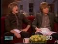 Dylan And Cole Sprouse On Ellen DeGeneres 2009