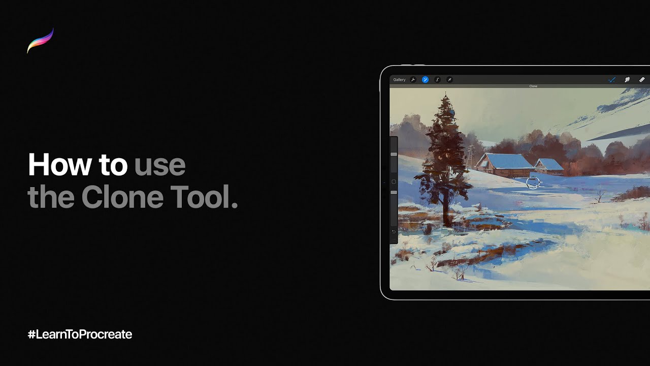 How to use the Clone Tool in Procreate