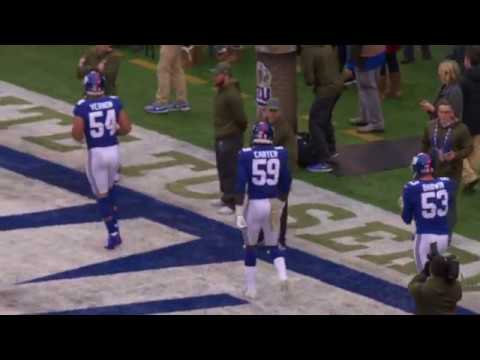 Lorenzo Carter mic'd up vs. Tampa Bay