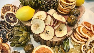 How To Dry Fruit and Vegetables for Crafting | Oven or Dehydrator Version | Dehydrator Review