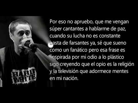 CANSERBERO - ACEPTAS HD LETRA LYRIC