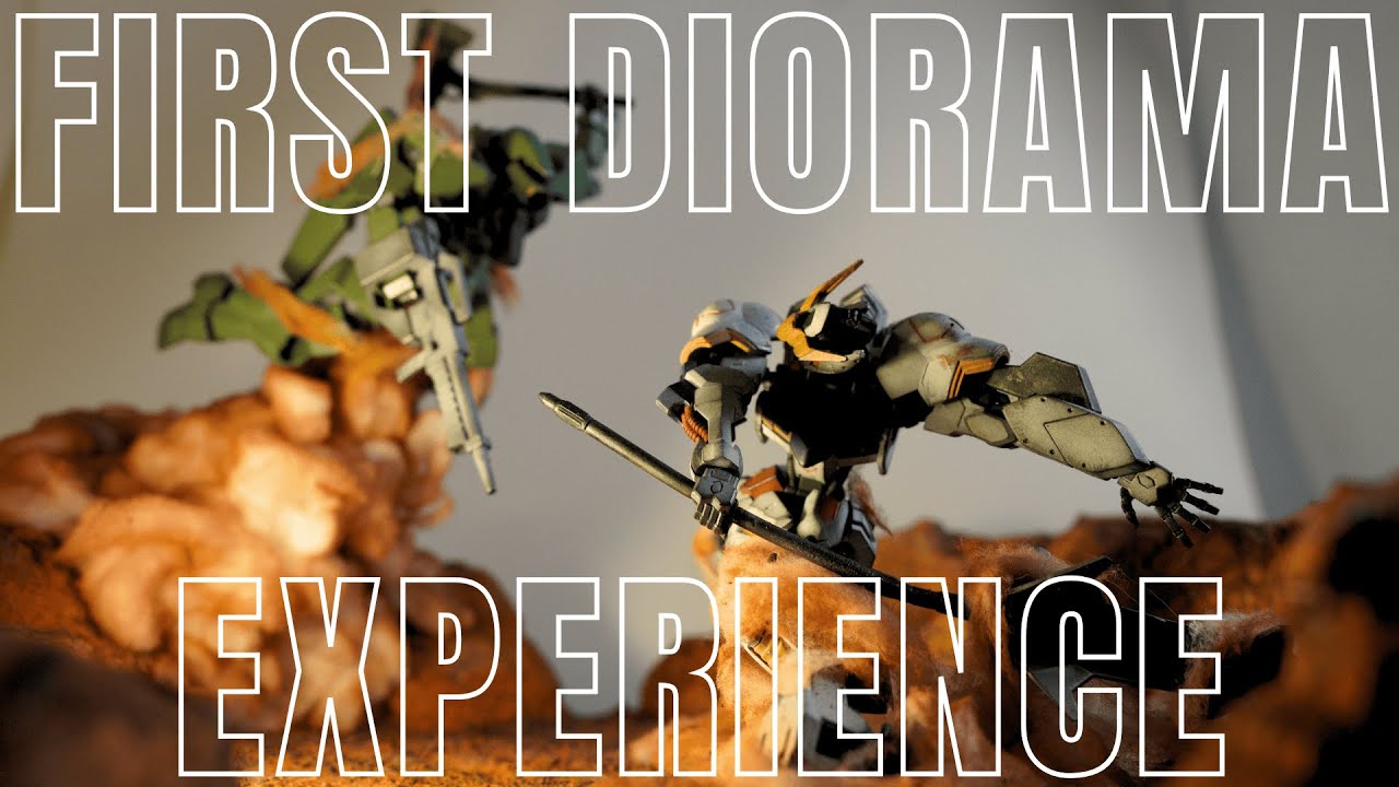 I Spent 50+ Hours Building My First Gunpla Diorama… How Did I Do?