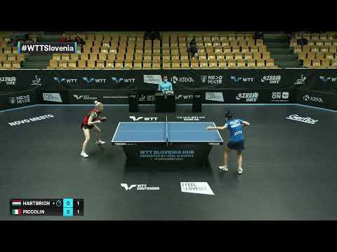 Leonie Hartbrich vs Giorgia Piccolin | WTT Contender Novo Mesto 2021 | WS | Qual