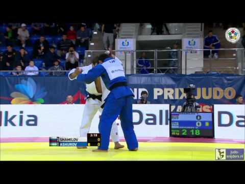 Judo 2013 Grand Prix Almaty: Shamilov (RUS) - Ashurov (UZB) [-66kg] rep