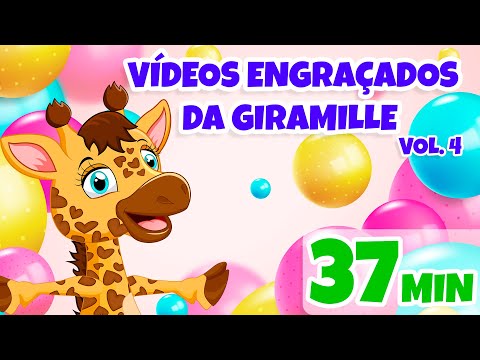 Videos Engraçados da Giramille Vol. 4 - Giramille 37 min | Desenho Animado Musical