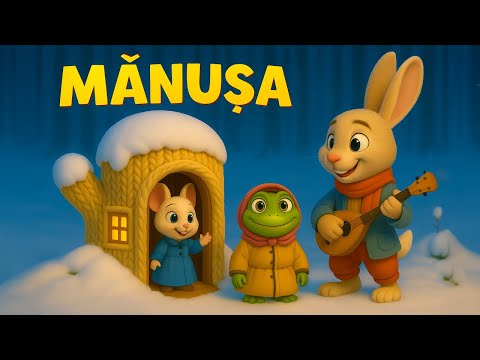 Mănușa 🐸🧤 Poveste animată | Desene animate educative în limba română  | #povestipentrucopii #basme