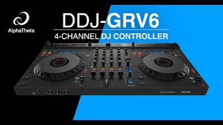 Video thumbnail for DDJ-GRV6 4-Channel DJ Controller for rekordbox & Serato | Overview by AlphaTheta / Pioneer DJ USA
