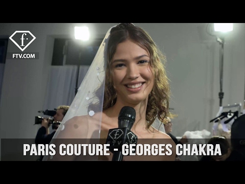Paris Haute Couture S/S 17 - Georges Chakra After the show | FashionTV