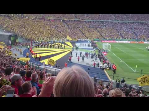 Eröffnung DFB Pokal Finale 2016 FC Bayern München vs Borussia Dortmund