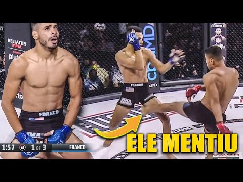 LUTADOR DO BELLATOR MENTE PARA GANHAR A LUTA! Fabricio Franco