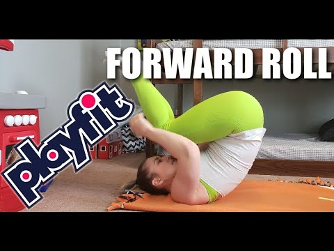 GYMNASTICS - HOW TO TEACH KIDS A FORWARD ROLL - FUN FITNESS ADVENTURE