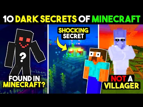 Top 10 *DARK SECRETS* 😱 Of Minecraft That Will Blow Your Mind | Minecraft Conspiracy Theories Part 5