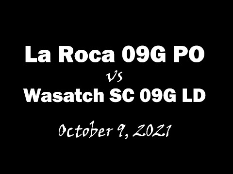 La Roca 09G PO vs Game Wasatch SC G09 LD Fall 2021