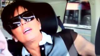 Is Kris Jenner peeing in Kim Kardashian's Range Rover or is it Kendall's G-Wagon?