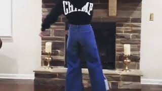 Millie Bobby Brown dancing to Walmart Yodeling Boy Remix