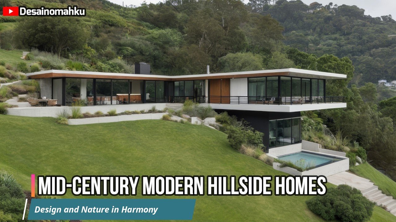 Exploring Iconic Mid-Century Modern Hillside Homes: Design and Nature in Harmony
