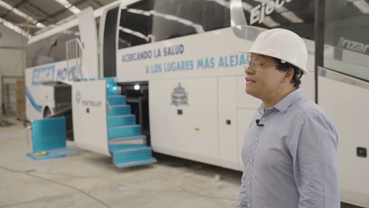 Video de comunicación interna Clínica Móvil desarrollado para Minsur