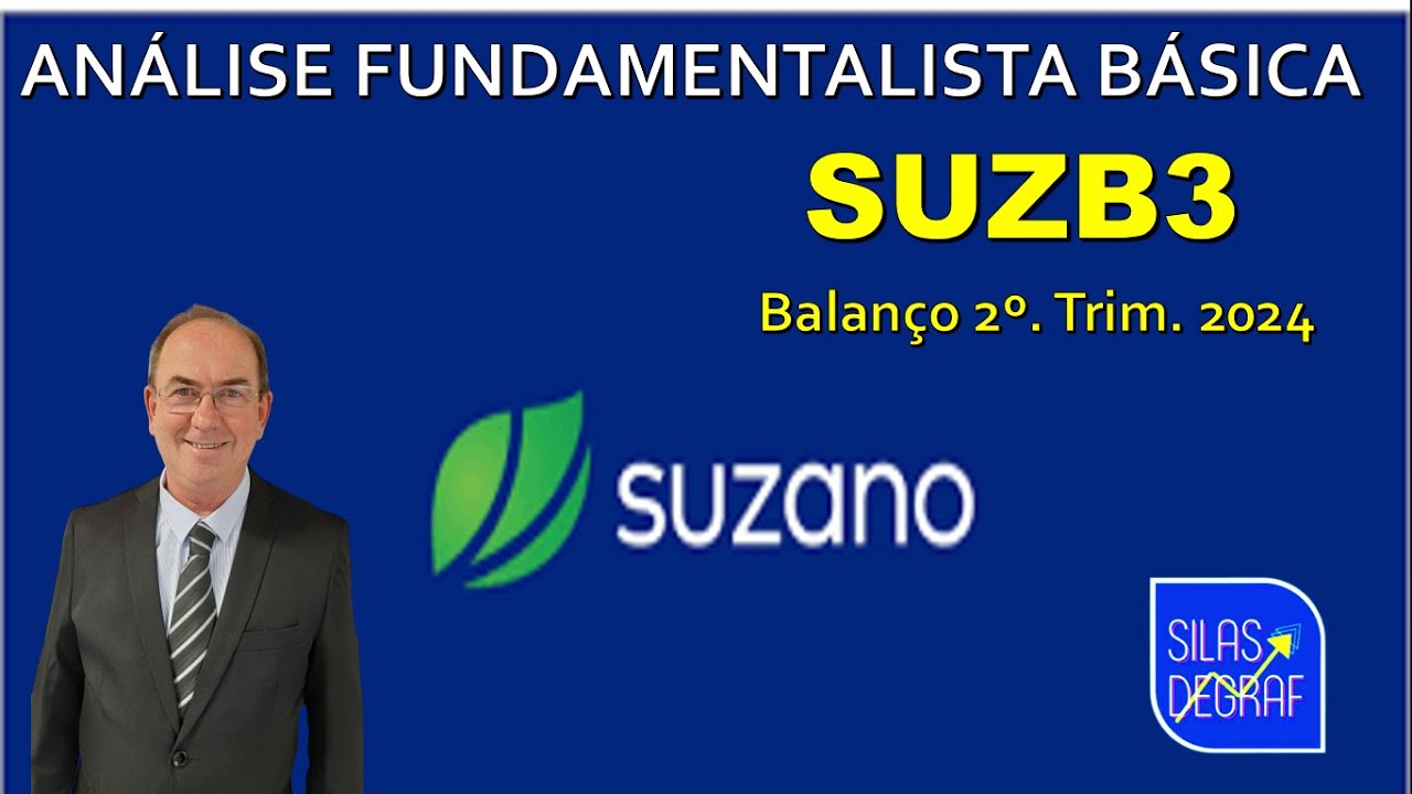 SUZB3 - SUZANO S/A. ANÁLISE FUNDAMENTALISTA BÁSICA. PROF. SILAS DEGRAF
