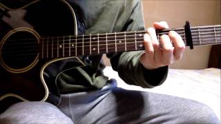 【TAB】Air TV OST - Natsukage -summer lights- guitar cover (solo)