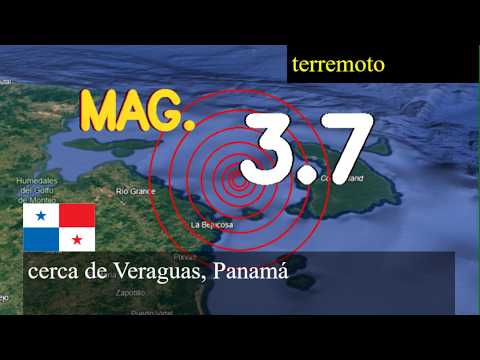 😱🚨  Terremoto cerca de Veraguas, Panamá actualizaciones en vivo hoy: Terremoto de magnitud 3.7 sacud