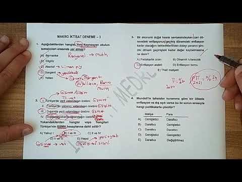 6) KAYMAKAMLIK MAKRO İKTİSAT DENEME ÇÖZÜMÜ - 3