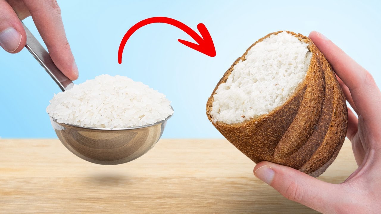 Faire du pain avec du riz