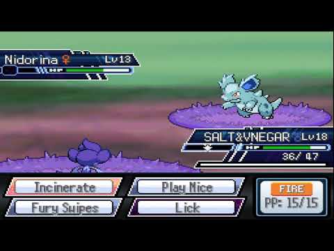 Vs Venam(Gym) - Fire Monotype Intense Pokemon Rejuvenation 13.0.4