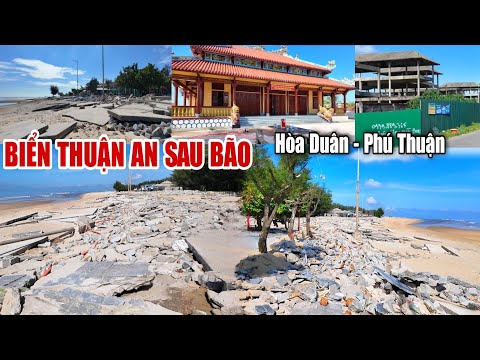 HUE & THE WORRIES OF THUAN AN BEACH AFTER THE RAINY AND STORMY SEASONS