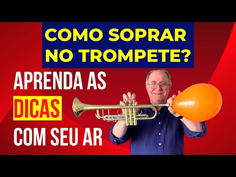 HOW TO BLOW INTO THE TRUMPET? Tips for good airflow and better sound | Trumpet with Drawing