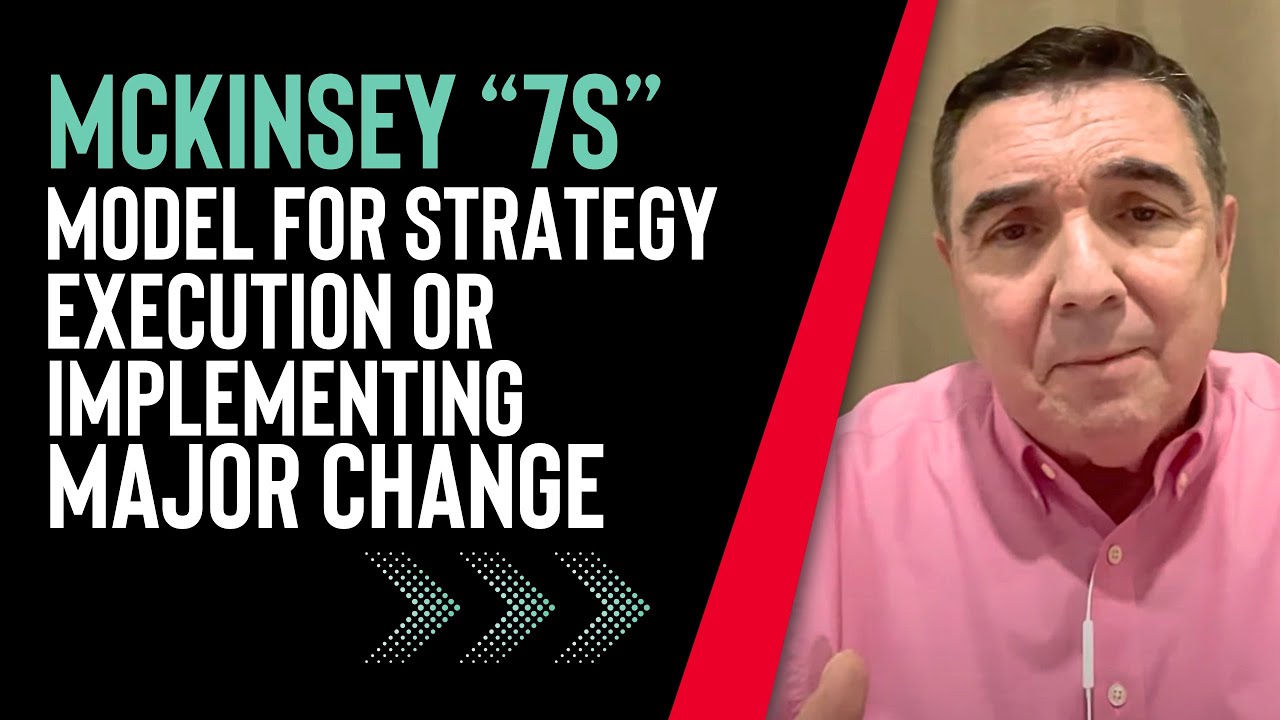 McKinsey “7S” Model for Strategy Execution or Implementing Major Change