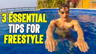 3 Tips to improve your FREESTYLE in 2 minutes!