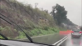 Maltempo: piccola frana sulla via Trionfale, senso unico alternato per un brevissimo tratto e tra...