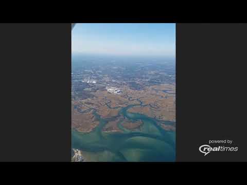 Flying Jabiru Over Newburyport Ma. and Seacoast