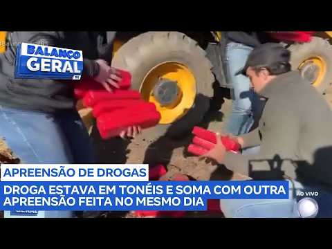Mais de 700 kg de maconha são encontrados enterrados em área rural no RS