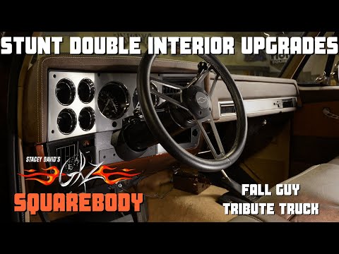 Stunt Double Squarebody Chevy Interior, Door, & Window Upgrades - Stacey David's Gearz S15 E4