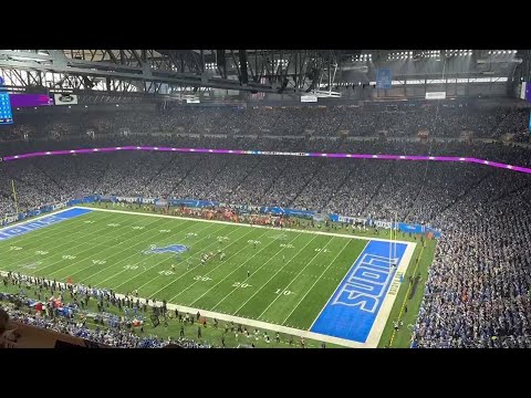 Detroit fans set new Ford Field decibel record against Tampa Bay