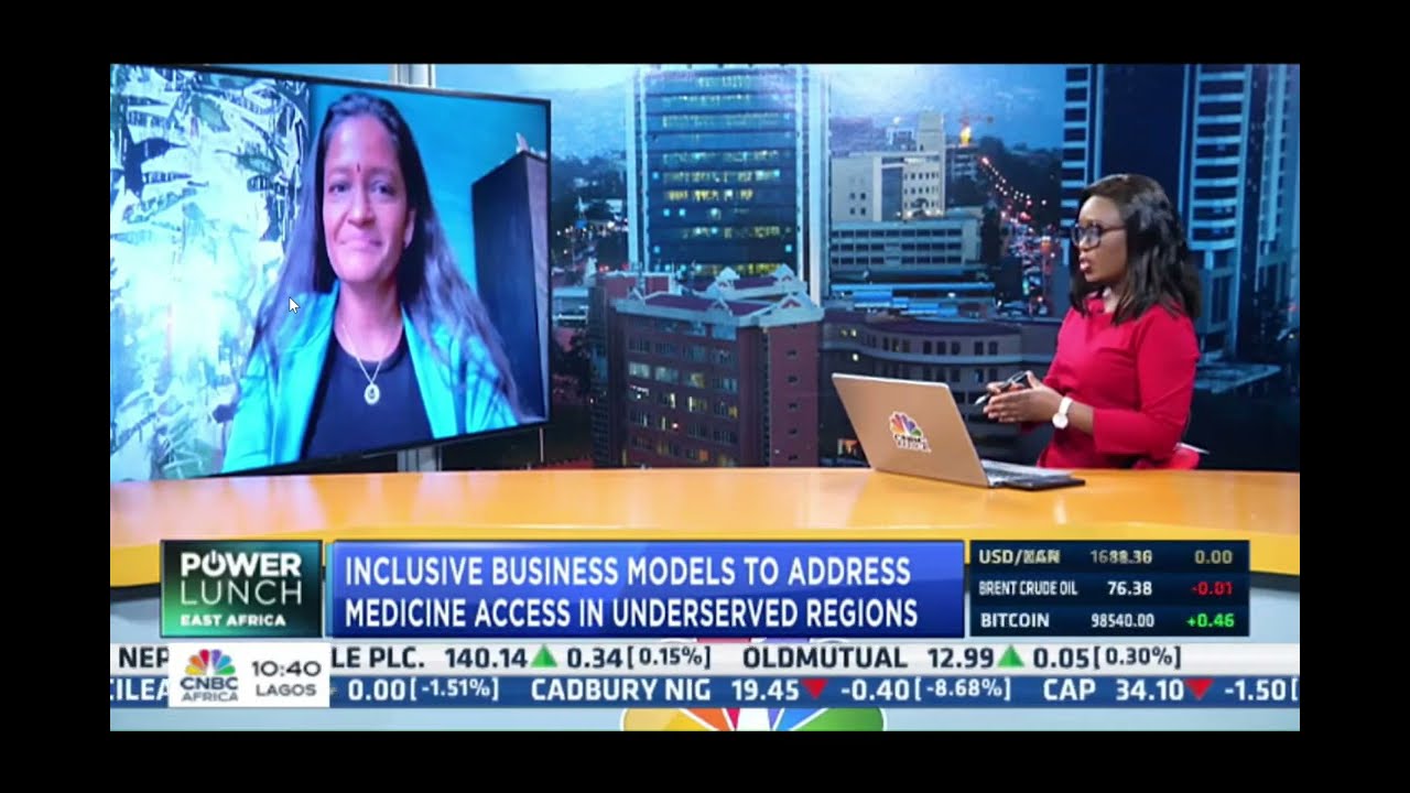 Jayasree K. Iyer unpacks the 2024 Access to Medicine Index findings on CNBC Africa